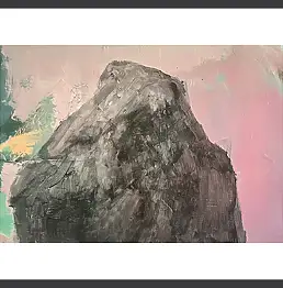 Marek Kunikowski, Туманность III, Лесування, Темпера - папір, 29 x 38