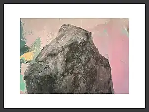 Marek Kunikowski, Nebel III, Lasur, Tempera - Papier, 29 x 38