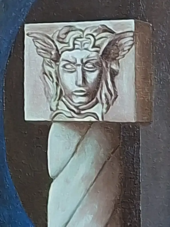 Giovanni Greco, Nell'ostacolo dell'assoluto, Obraz olejny - płótno, 70 x 90