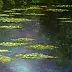 Jacek Siedlec - Water lilies 100x80