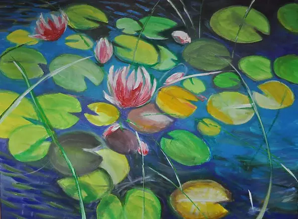 Agata Wróblewska Borucka - Water Lilies.