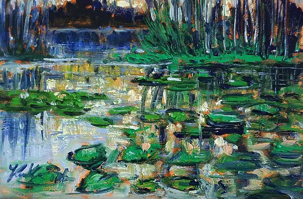 Dominika Kruk - Zięba - Nenufary 