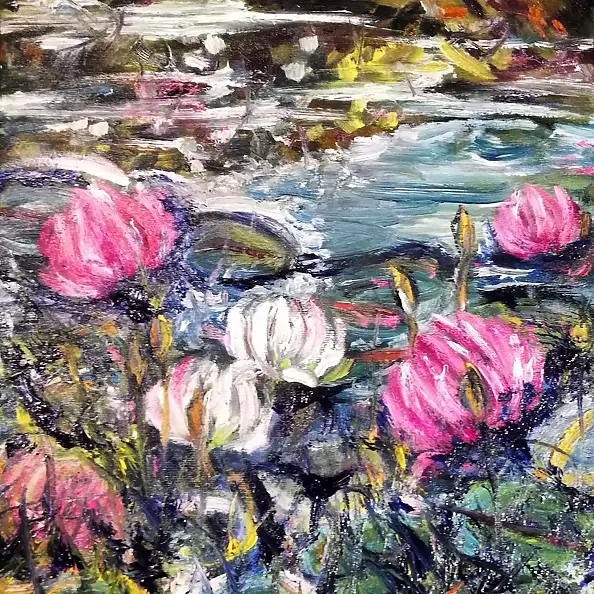 Joanna Kowalczyk-Stużyńska - Water lilies