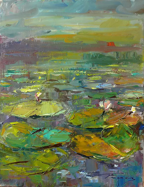 Krzysztof Tracz - Water lilies