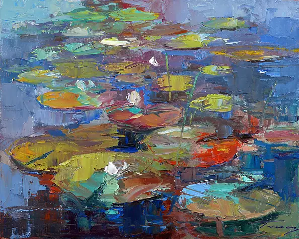 Krzysztof Tracz - Water lilies