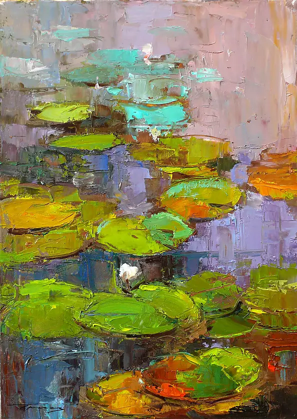 Krzysztof Tracz - water lilies