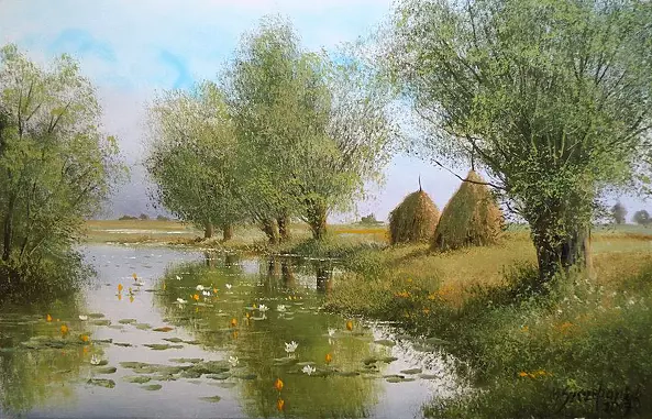 Marek Szczepaniak - Water lilies