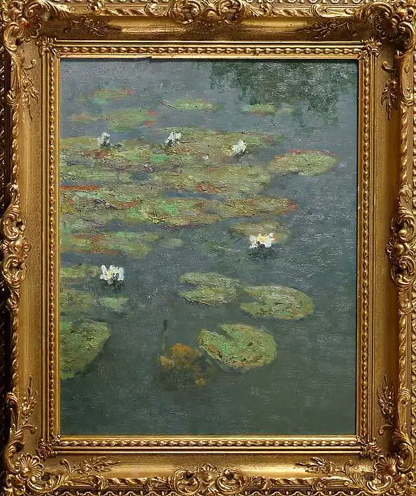 Wojciech Górecki - Water lilies in the rain