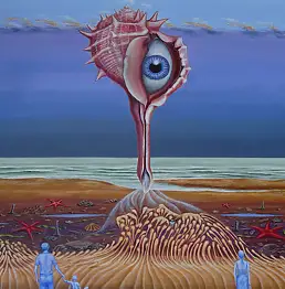 Helmut Pluemacher, Нептунс глаз, Олівець - Інше, 70 x 90