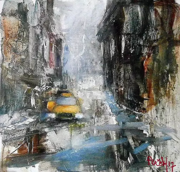 Milos Pucek - New York taxi
