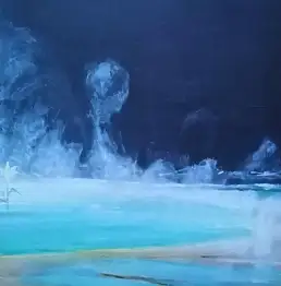Barbara Lis, Новый, Акрилова картина - холст, 80 x 60