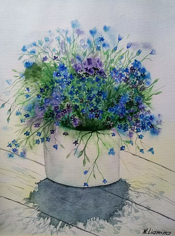 Nataliia Liamina - Незабудки