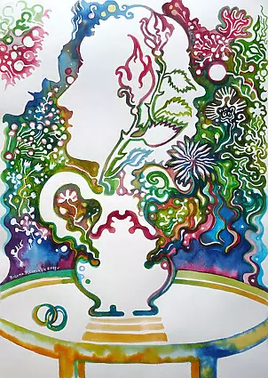 Bożena Pilarczyk - Niby człowiek -niby kwiat