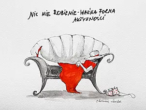 Adriana Laube - "Nic-nie-robienie"