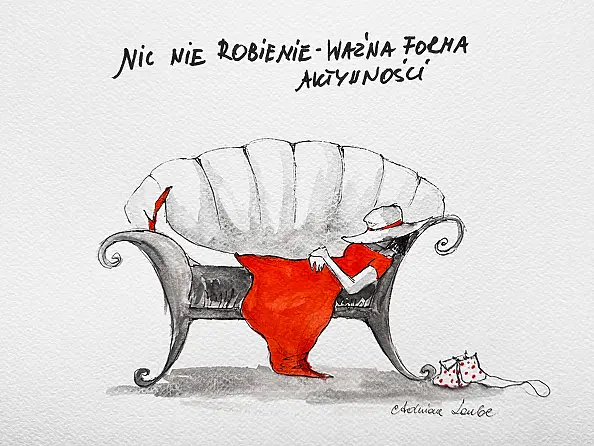 Adriana Laube - "Nic-nie-robienie"