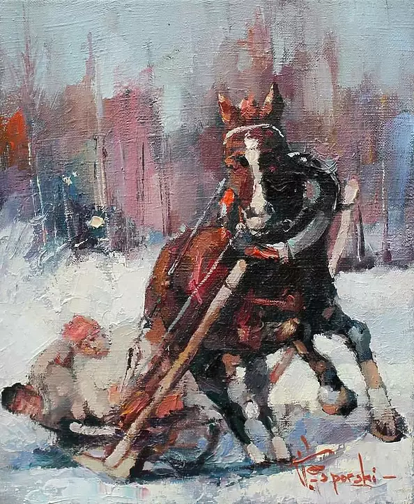 Wacław Sporski - Dangerous return