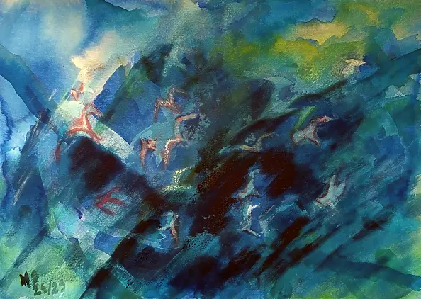 Marzena Salwowska - Bluebirds and The Very High Mountains
