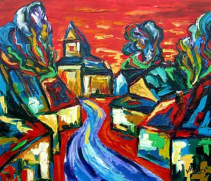 Jerzy Stachura - blue municipality