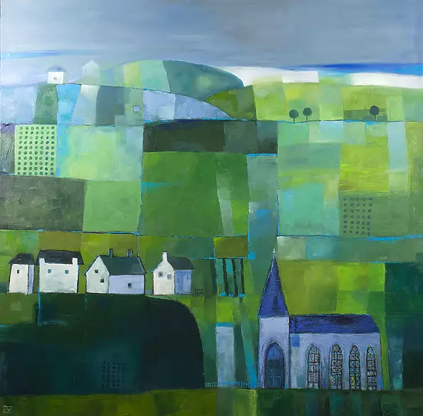 Ewa Przybyła - Blue cathedral