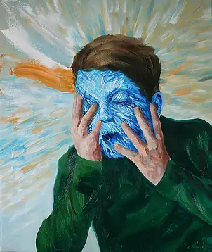 Cyprian Nocoń - Blue mask