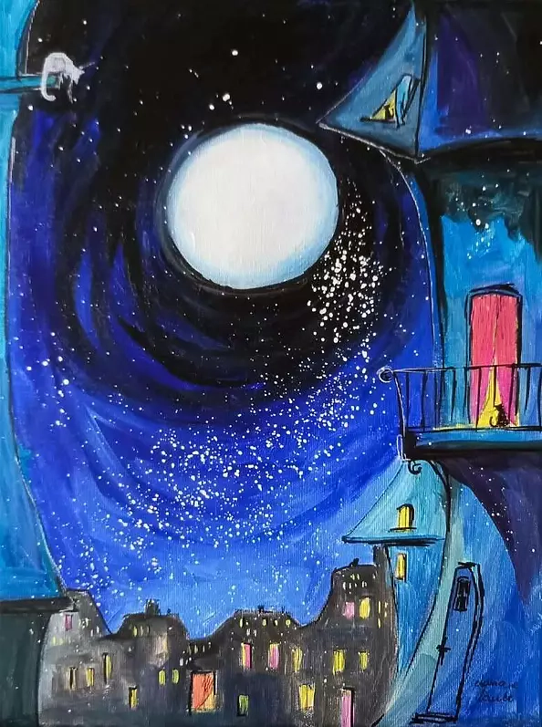 Adriana Laube - "Blue Night"