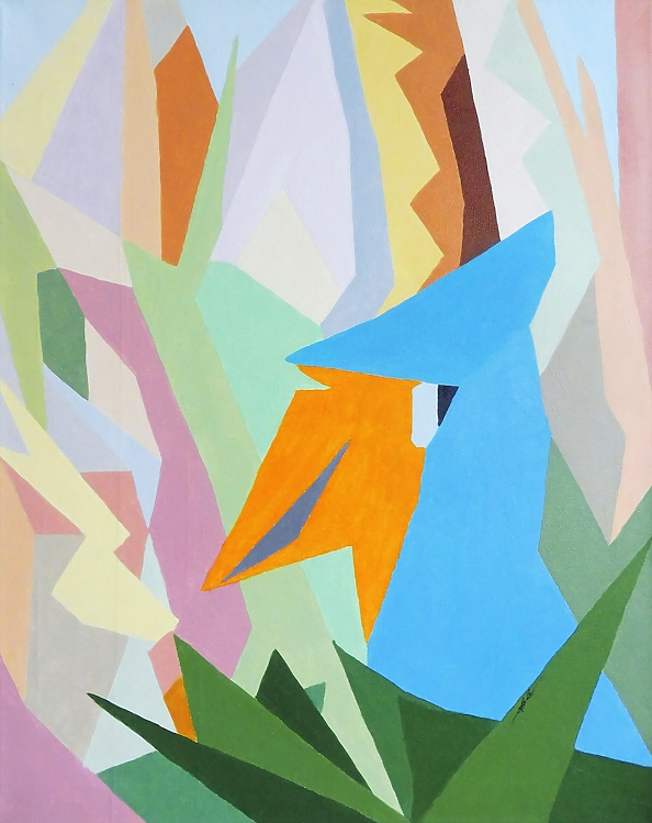 Maga Fabler - Niebieska papuga