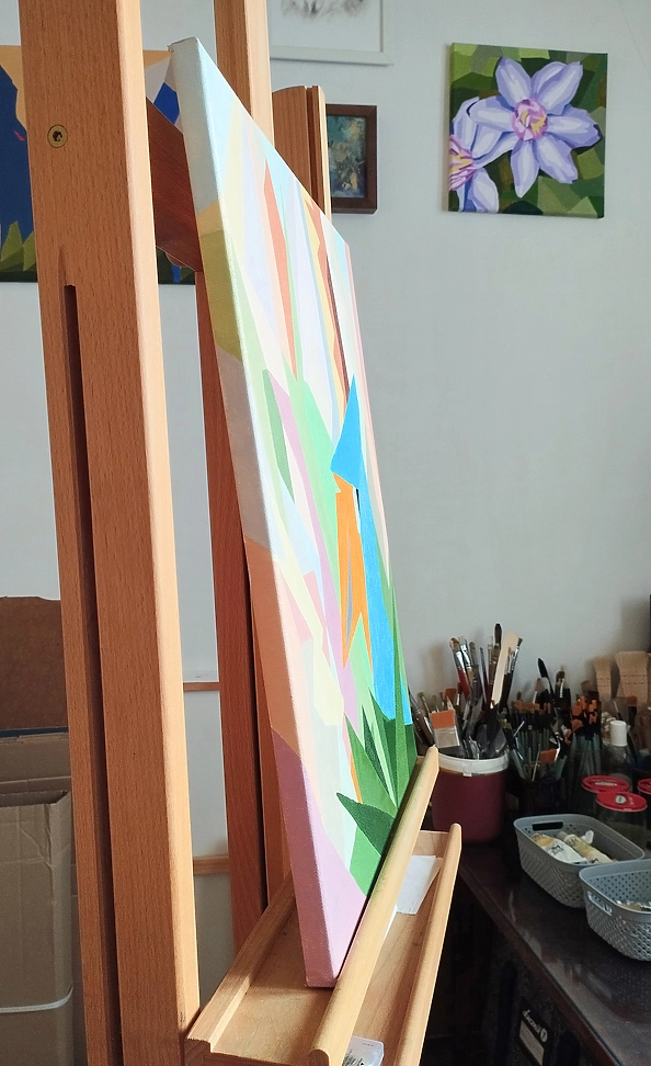 Maga Fabler - Niebieska papuga