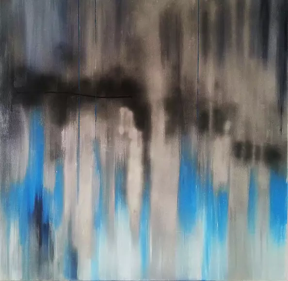 Iza Kostiukow - blue ribbon