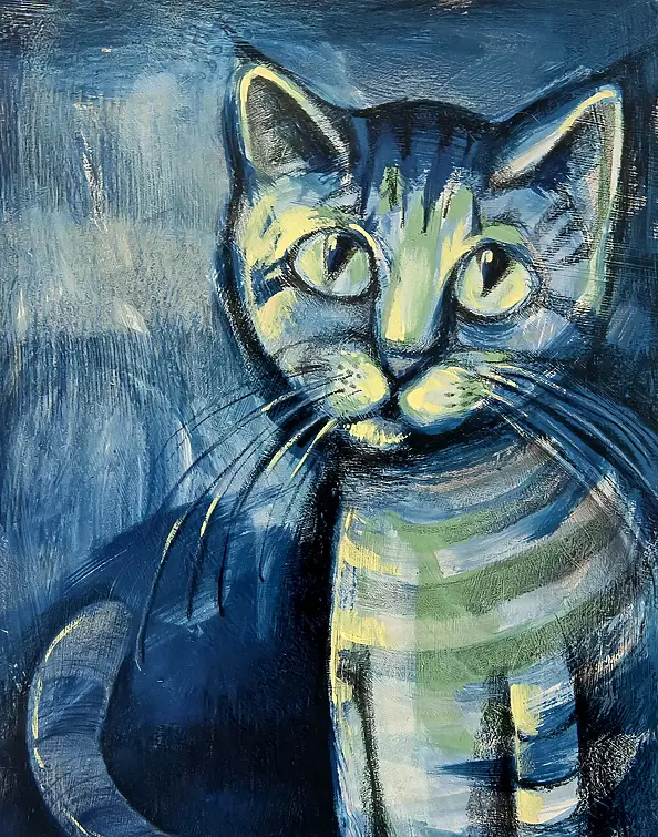 Igor Żakowski - blue Cat
