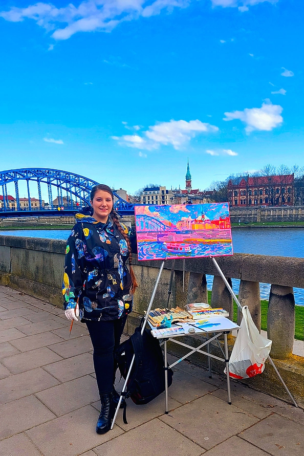 Anastasiia Kurkova - Blue Bridge