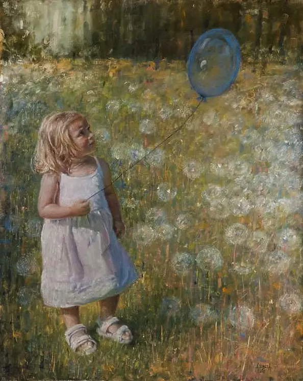 Alina Sibera -  blue balloon