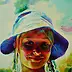 Barbara Gulbinowicz - Niebieski kapelusz