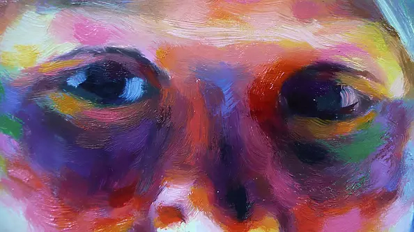 Barbara Gulbinowicz - Blue hat