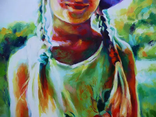 Barbara Gulbinowicz - Blue hat