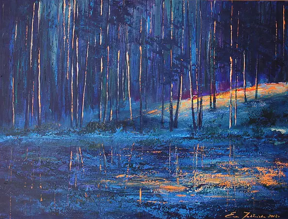 Ewa Jabłońska - 'Foresta blu'