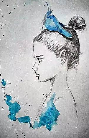 Adriana Laube - Blue Bird