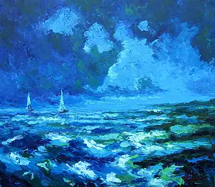Jerzy Stachura - blue squall