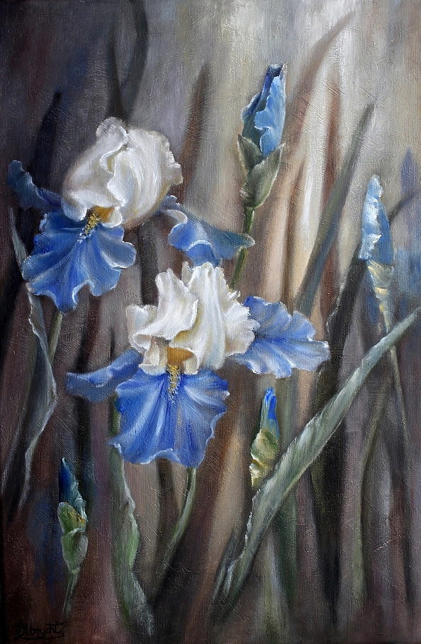 Lidia Olbrycht - Niebieskie Irysy