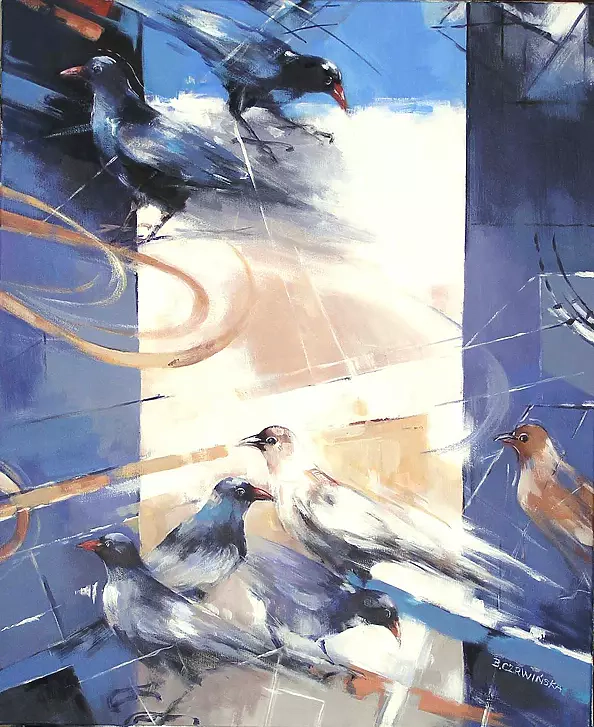 Barbara Czerwińska - Niebieskie