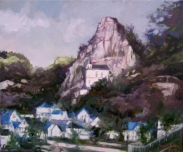 Arleta Eiben - Niebieskie dachy (Ida-Oberstein Niemcy)