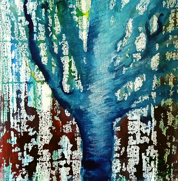 Marzena Salwowska - Pieśni Wysokich Drzew/4/Niebieskie drzewo na tle pionowych rytmów lasu