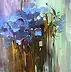 Krzysztof Tracz - blue flowers