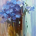 Krzysztof Tracz - Blue flowers