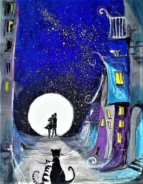 Adriana Laube - Niebieskie miasto