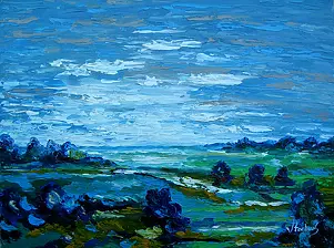 Jerzy Stachura - blue wilderness