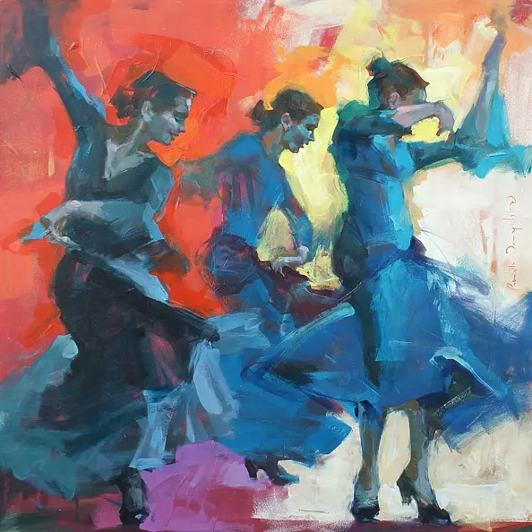 Renata Domagalska - blue dresses