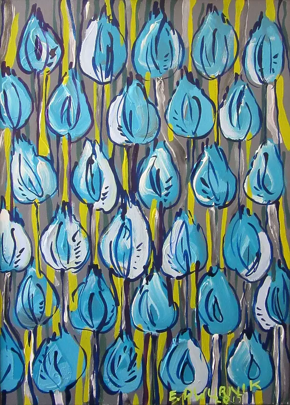 Edward Dwurnik - Blue