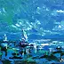 Jerzy Stachura - blue sailing