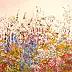Barbara Przyborowska, Not far from the road, Acrylic painting - canvas, 70 x 50