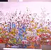Barbara Przyborowska, Not far from the road, Acrylic painting - canvas, 70 x 50
